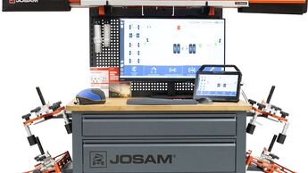 Neue Kit-Variaten für die Cam-aligner-Achsvermessung von Josam.