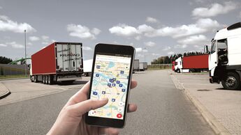Neue Kravag Truck Parking App