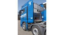 Neue MAN TGX Schwerlastzugmaschine, im Einsatz bei Martin Baur, FF 9/2022