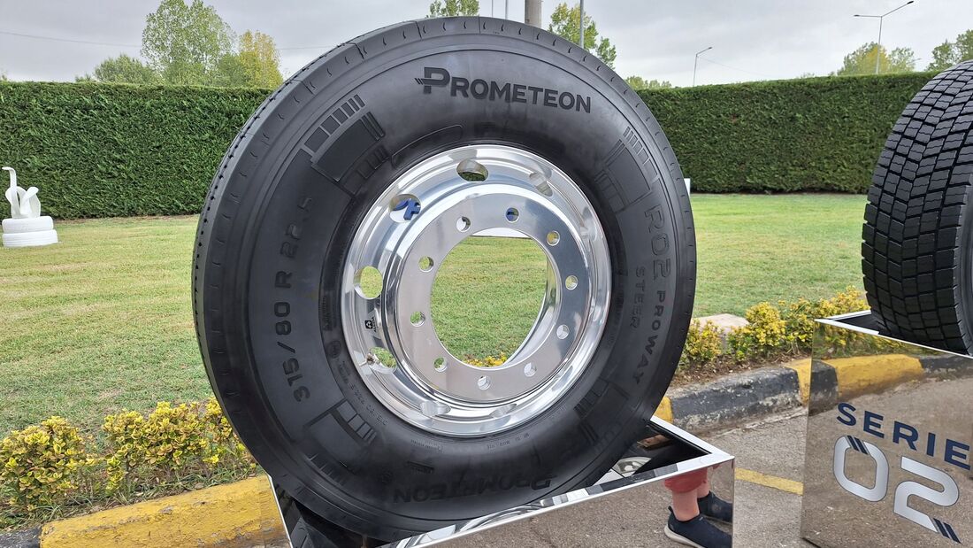 Neue Serie 02 Reifen im Werk von Prometeon in Izmit vorgestellt