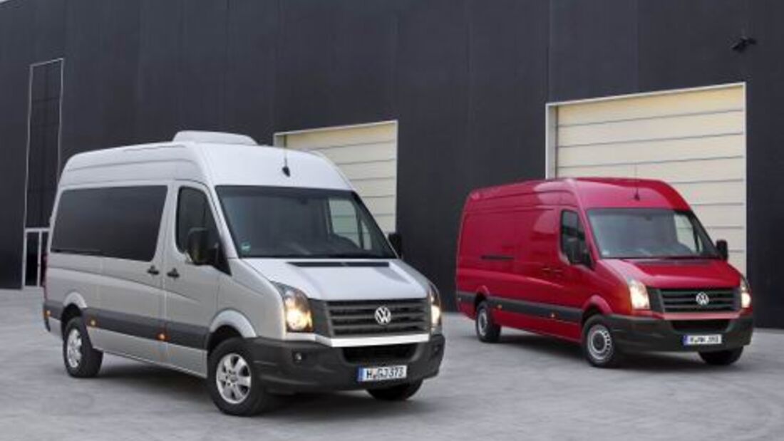 Neuer VW Crafter lernt sparen