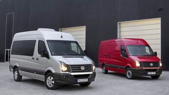 Neuer VW Crafter lernt sparen 