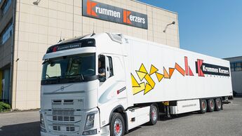 Neuer Volvo-Lkw von Krummen Kerzers