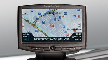 Neues Lkw-Navi von Mercedes-Benz 