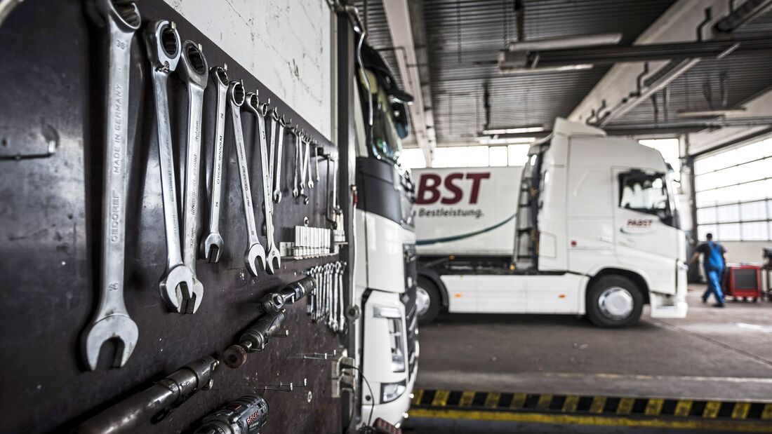 Nfz-Werkstatt von Pabst Transport in Gochsheim