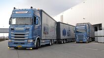 Niederländ. Lang-Lkw in Deutschland, Eurocombi, Zulassung. FF 6/2018. Mit dem EuroCombi nach Deutschland – ist inzwischen erlaubt und mittlerweile fahren die ersten niederländischen Langfahrzeuge auch bei unseren Nachbarn im Osten