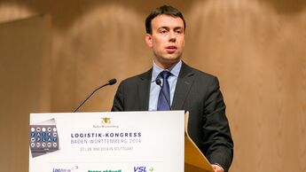 Nils Schmid, Wirtschaftsminister, Baden-Württemberg, Logistik-Kongress 2014