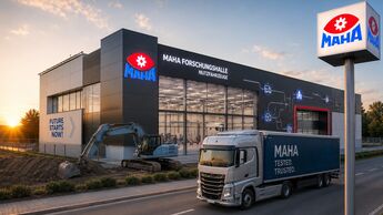 Notbrems- und Spurhalteassistenten gehören bei neuen Lkw zunehmend zum Standard. Doch funktionieren sie auch Jahre später noch korrekt? MAHA entwickelt dafür eine neue Prüftechnik.