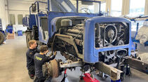Oldtimer MAgirus-Deutz Jupiter 178D 15A 6x6 THW RSt Stuttgart, Restaurierung, Bufdis, FF 7/2023