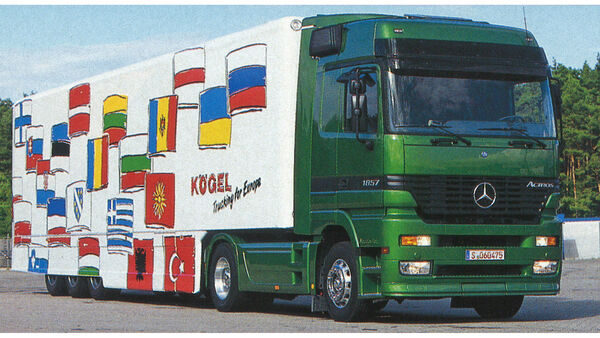 Oldtimer Rückblick 40 Jahre FF, FF 8/2023, Actros MP1, FF 120/1996