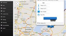 Online-Plattform von T Comm Telematics