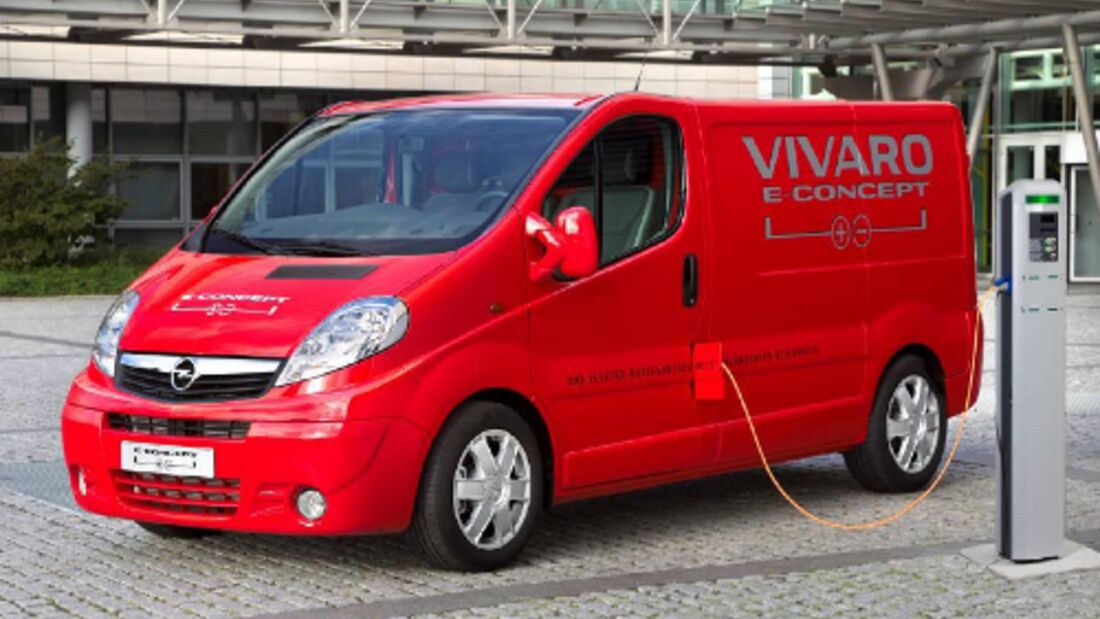 Opel stellt Elektro-Transporter vor