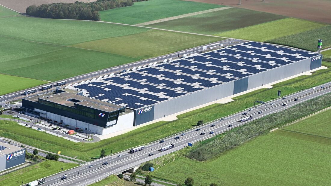 PV-Anlage der Seifert Logistics Group in Ulm