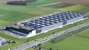 PV-Anlage der Seifert Logistics Group in Ulm