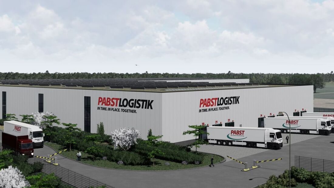 Pabst Transport, Logistikhalle