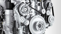 Paccar MX-11, Keilrippenriemen, Nebenaggregate, Motorfront