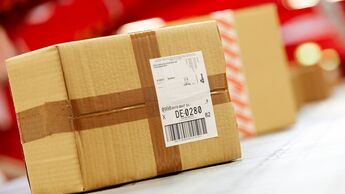 Paket, Paketband, Förderband, DPD