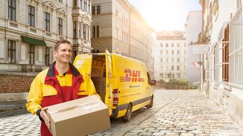 Pakete bei der Deutschen Post DHL