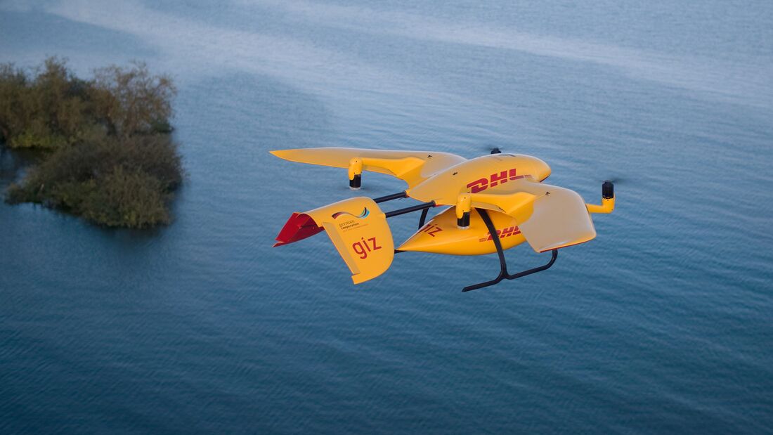 Paketkopter von Deutsche Post DHL Group