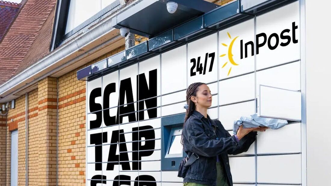 Paketstation von InPost