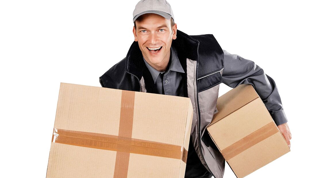 Paketzusteller 