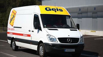 Paketzustellung bei der Geis-Gruppe