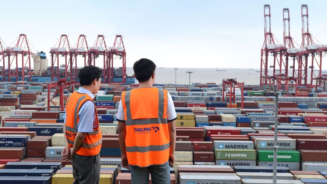 Panalpina, Container, Hafen, Asien