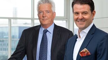 Panalpina, Peter Ulber, Stefan Karlen (rechts)