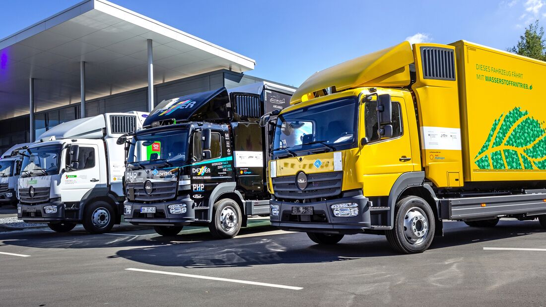 Paul PH2P Wasserstoff-Lkw 2024