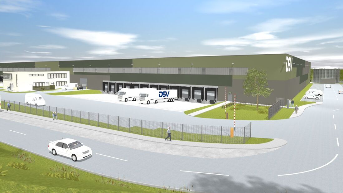 Perfekter Standort, Logistikpark, Vaihingen, Greenfield, Deutsche Lagerhaus, DSV