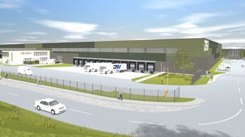 Perfekter Standort, Logistikpark, Vaihingen, Greenfield, Deutsche Lagerhaus, DSV