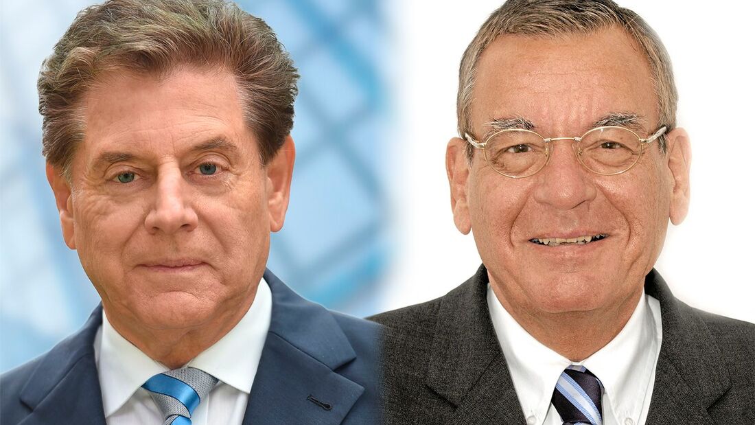 Peter Fischer (rechts), Eduard Oswald, Pro Mobilität