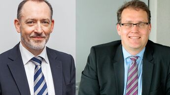 Peter Ström, Geschäftsführer Pema, Udo Brestel Vertriebsleiter Pema