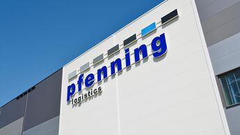 Pfenning Logistics Logo Schriftzug