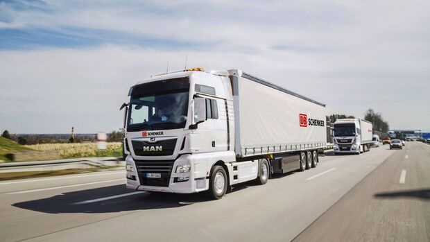 Platooning MAN DB Schenker