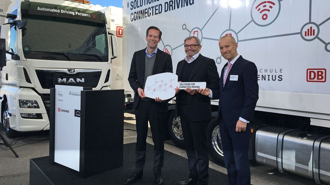 Platooning MAN DB Schenker