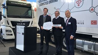 Platooning MAN DB Schenker