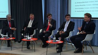 Podiumsdiskussion VDA-Kongress Nutzfahrzeuge 2015