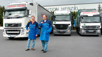 Politik und Wirtschaft, Herzig Fulda, Volvo FH, Mercedes, Staatssekretär Bomba 