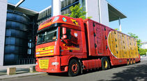 Politik und Wirtschaft, Schweinetransport, Spedition Hefter