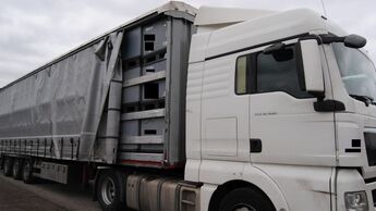 Polizei Kaiserslautern, Lkw, Plane