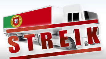Portugals Lkw-Fahrer streiken