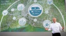 Präsentation Urban eTruck Daimler Elektro-Lkw schwerer Verteiler