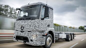 Präsentation Urban eTruck Daimler Elektro-Lkw schwerer Verteiler