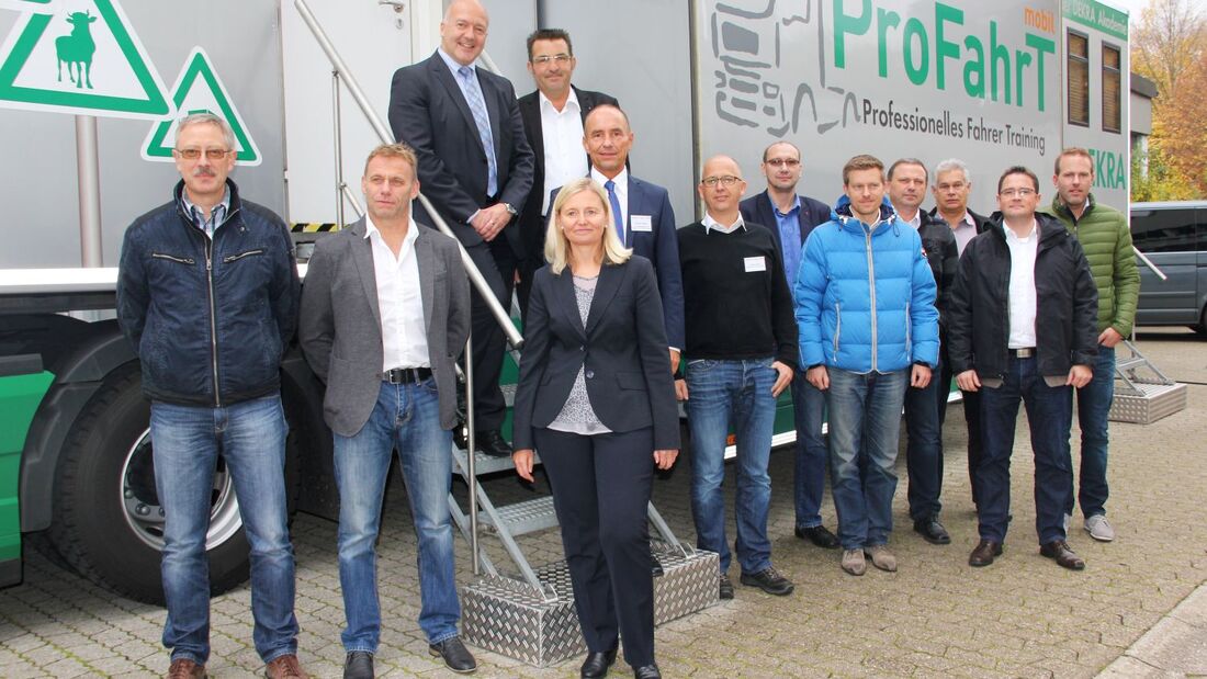 ProFahrT, Dekra, Simulator, Spediteure, Fuhrparkchefs