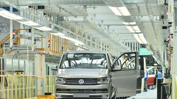 Produktion bei Volkswagen Nutzfahrzeuge