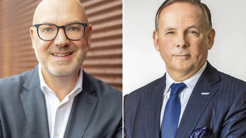 Prof. Dr. Raimund Klinkner (links) soll beim DVF den Posten von Dr. Jörg Mosolf übernehmen.