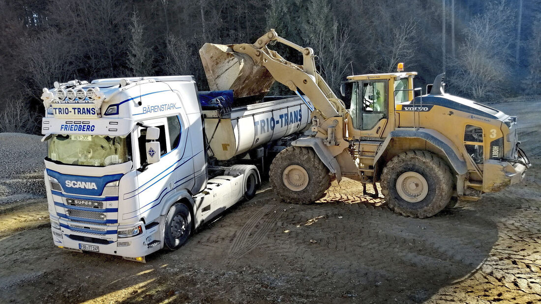 Profi im Profil, FF 2/2021, Trio Trans Logistik, Sattelkipper, Scania S
