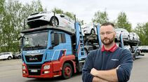 Profi im Profil FF 7/2018: Stephan Scholz von Mosolf, Autotransporter.