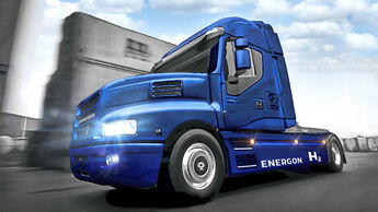 Quantron Brennstoffzellen-Lkw Fuel Cell Truck Iveco Strator Energon